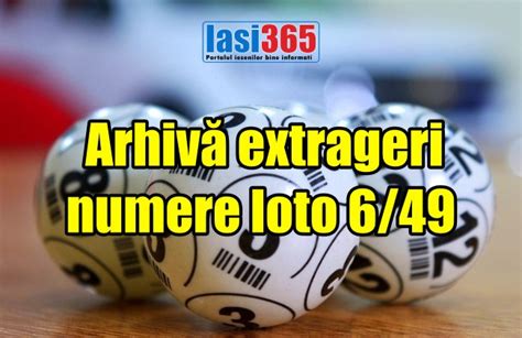 arhiva loto 6 din 49.